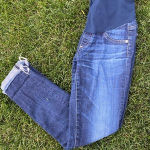 Maternity AG skinny capris size 27